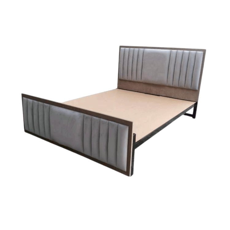 ฐานรองหัวเตียง 5 ฟุต WISDOM DESIGN FURNITURE รุ่น LUCKY สีเทา